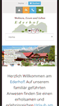 Mobile Screenshot of ederhof.co.at